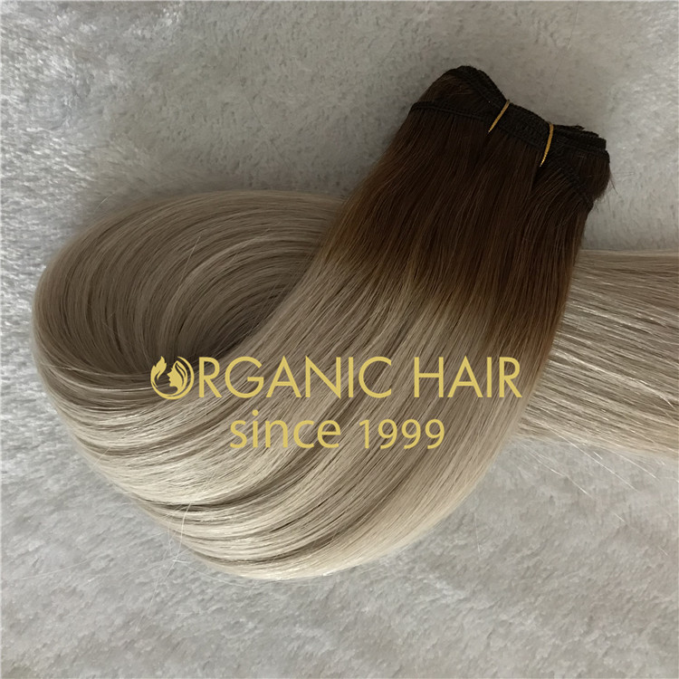 ASH TONES Machine hair weft is Available H107